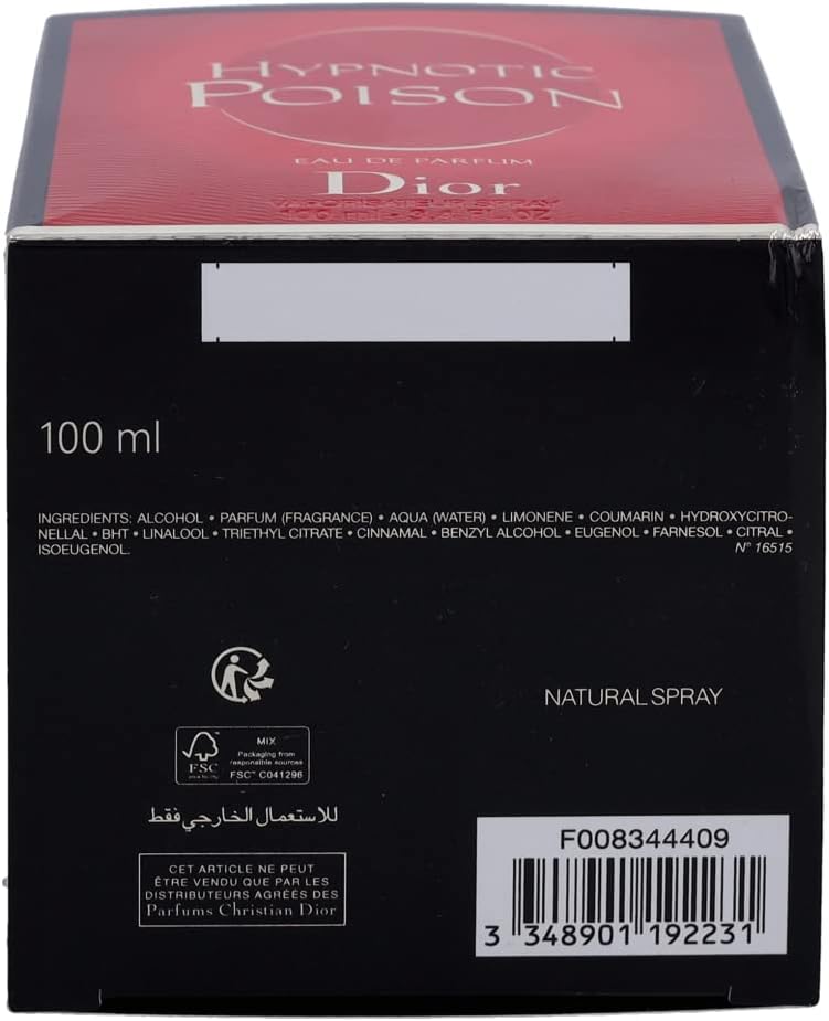 Christian Dior Hypnotic Poison EDP Spray for Women 100 ml