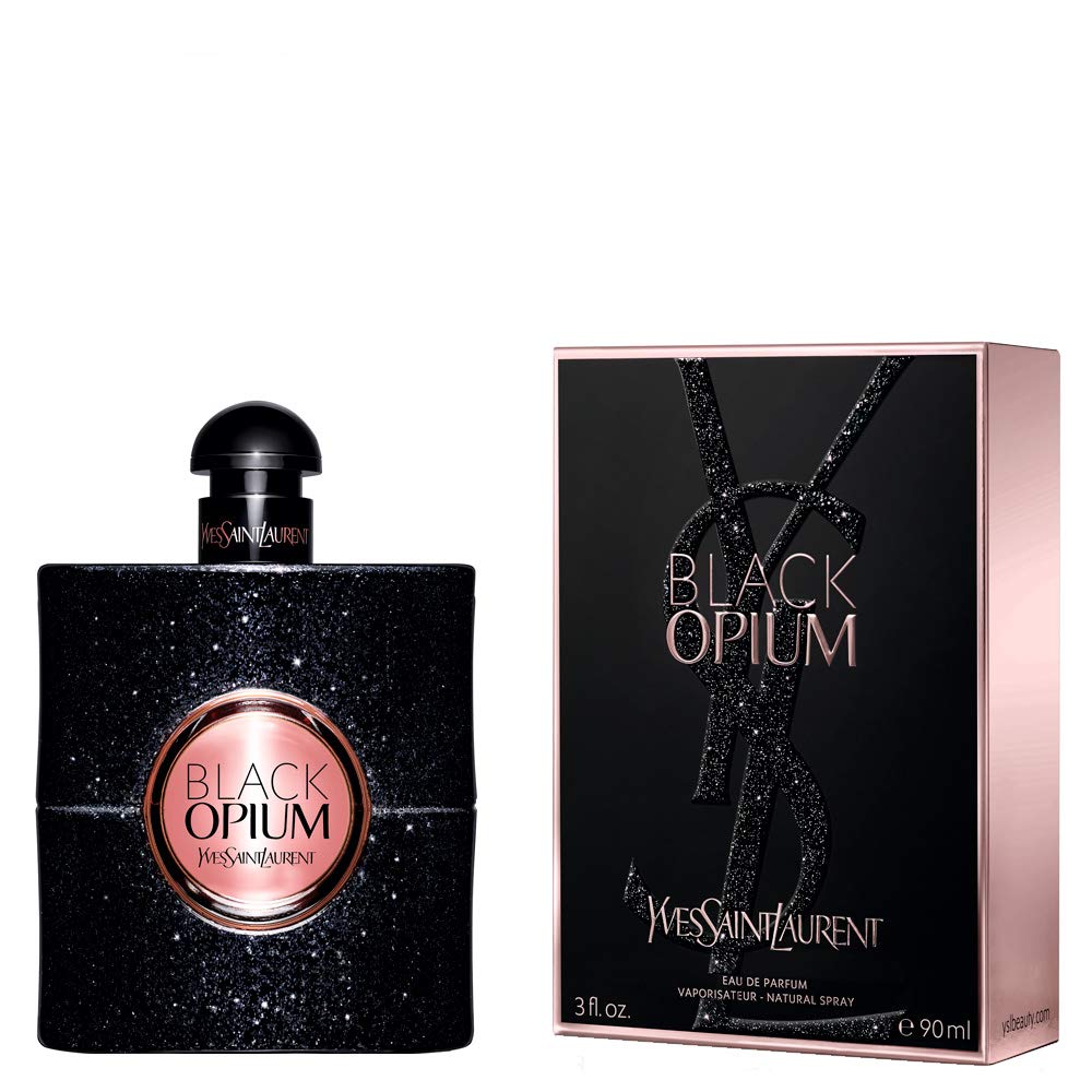 Yves Saint Laurent Black Opium New Glowing Eau De Toilette Spray 3 Oz For Women