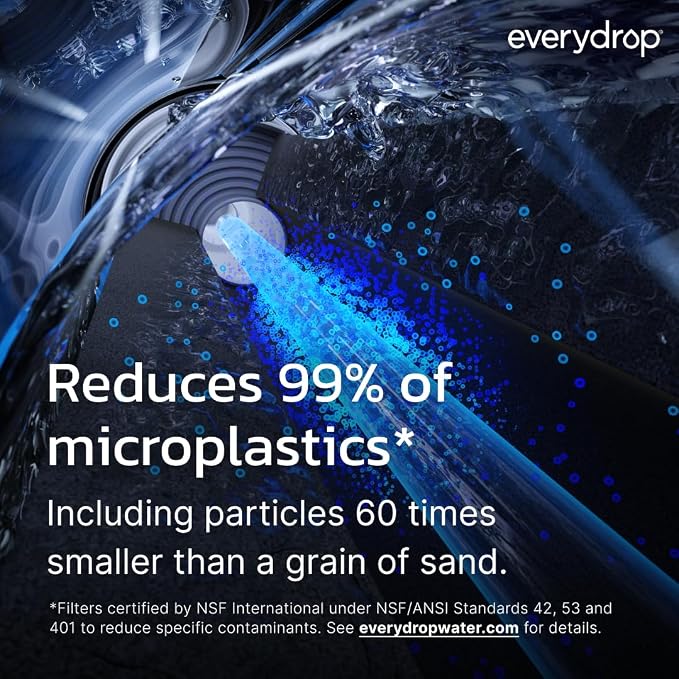 everydrop by Whirlpool Ice & Water Refrigerator Filter 2, Orange, EDR2RXD1