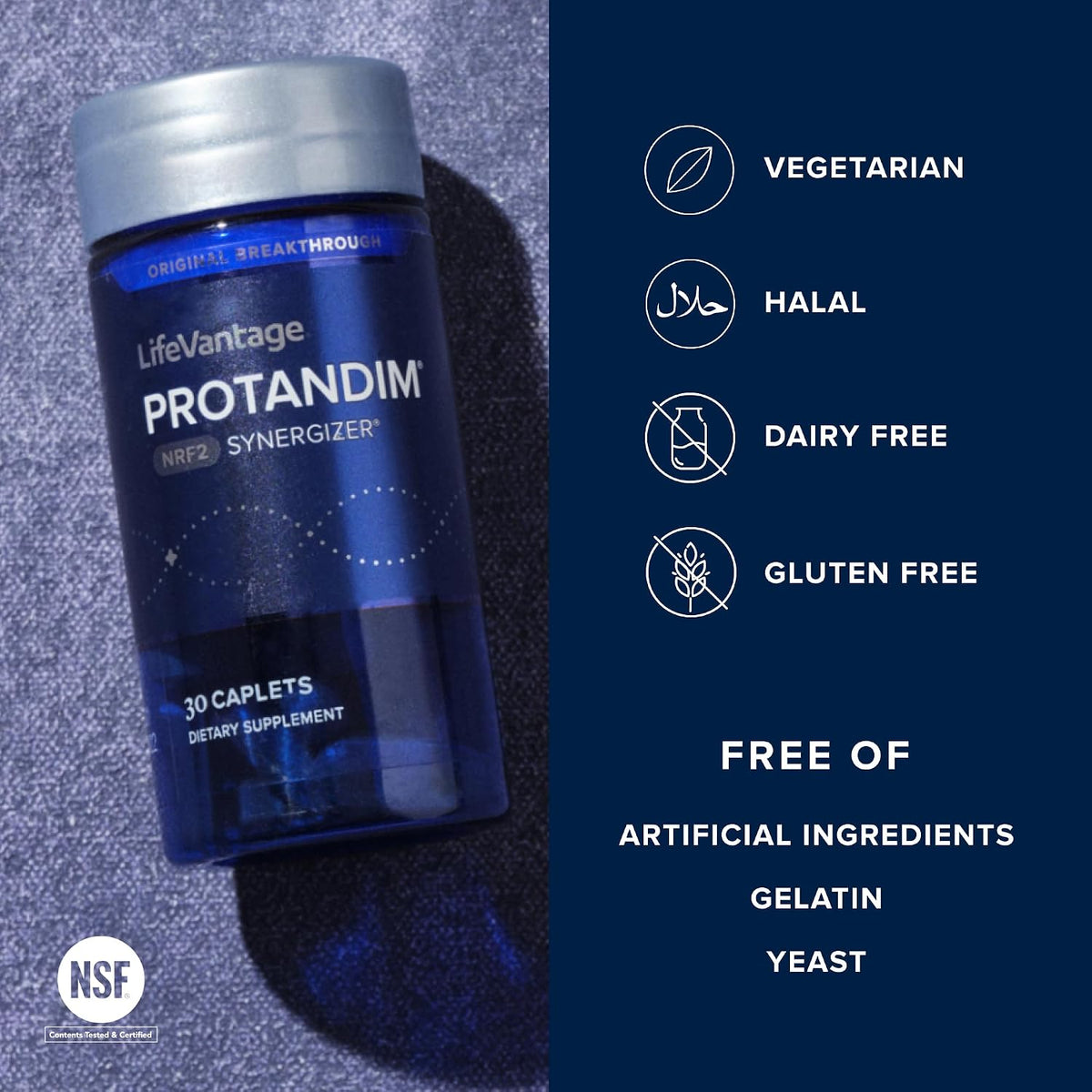 LifeVantage Protandim NRF2 Synergizer Supplement, 30 Tablets