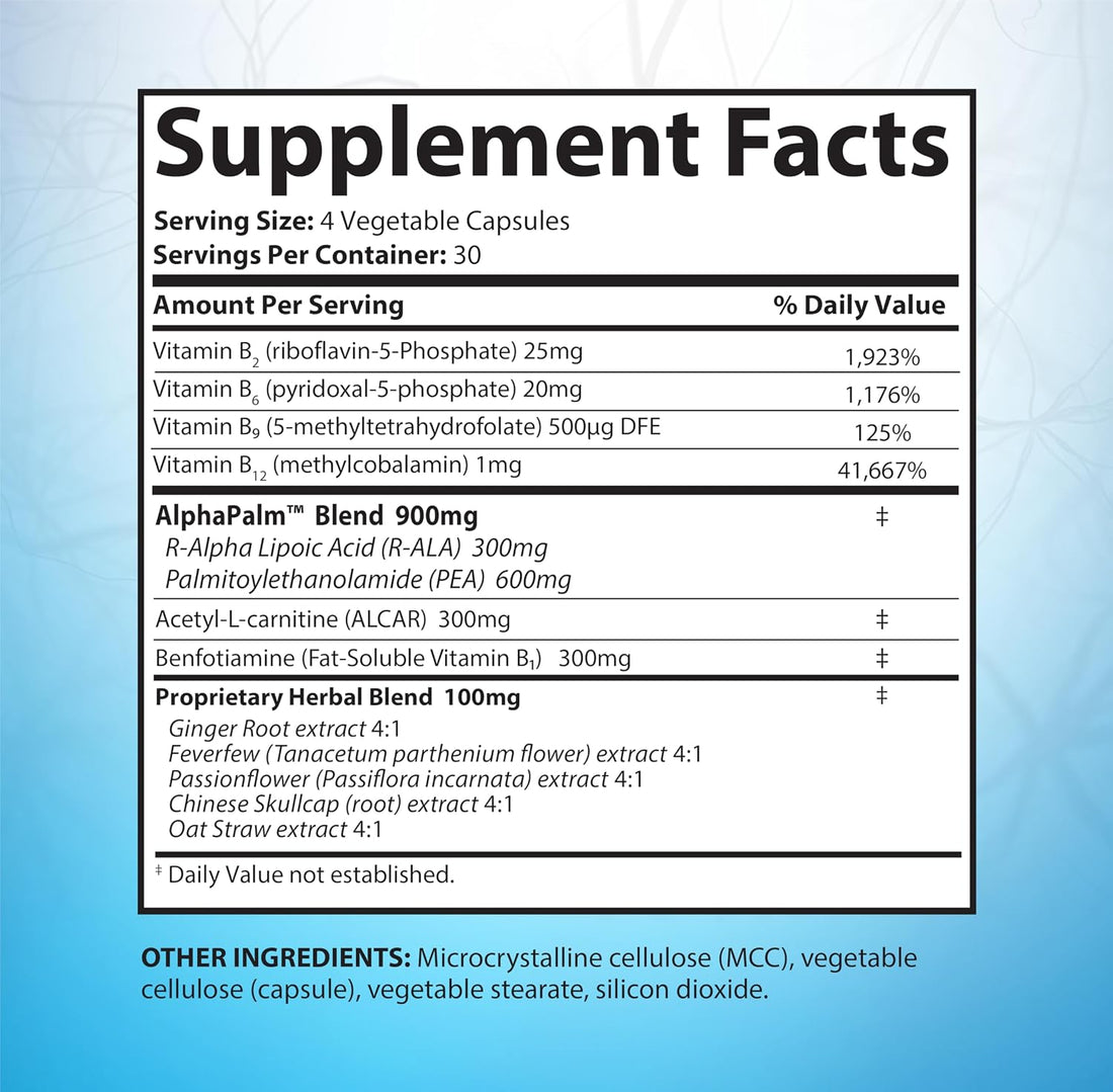 SciatiEase Sciatic Nerve Health Support Supplement, 120 Capsules