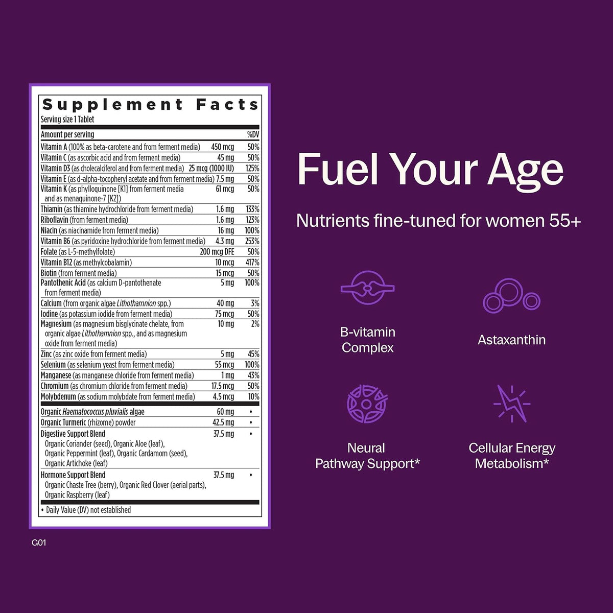 New Chapter Every Woman's One Daily 55+ Multivitamin, 48 Tablets