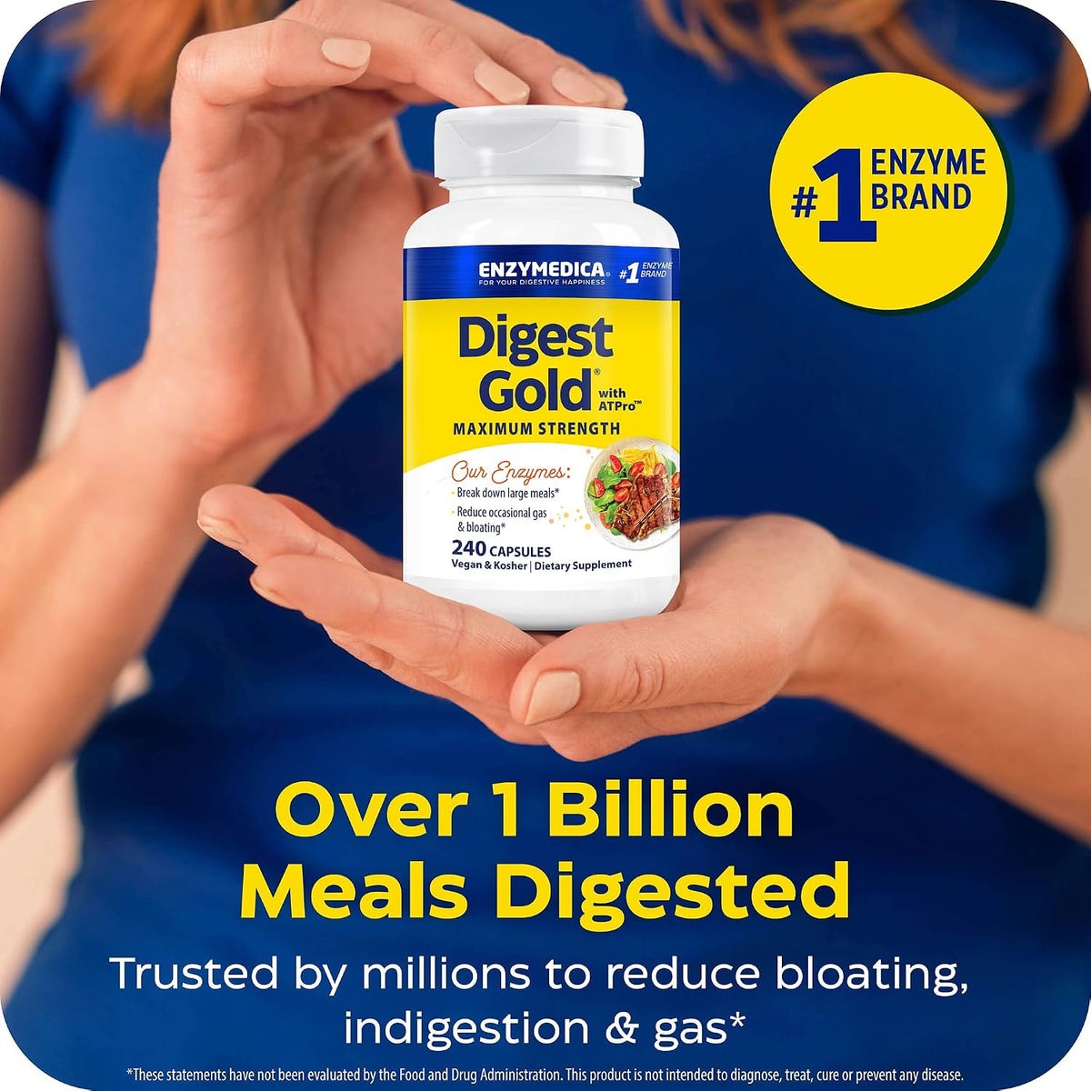 Enzymedica Digest Gold, Maximum Strength, ATPro Energy Support - 240 Caps