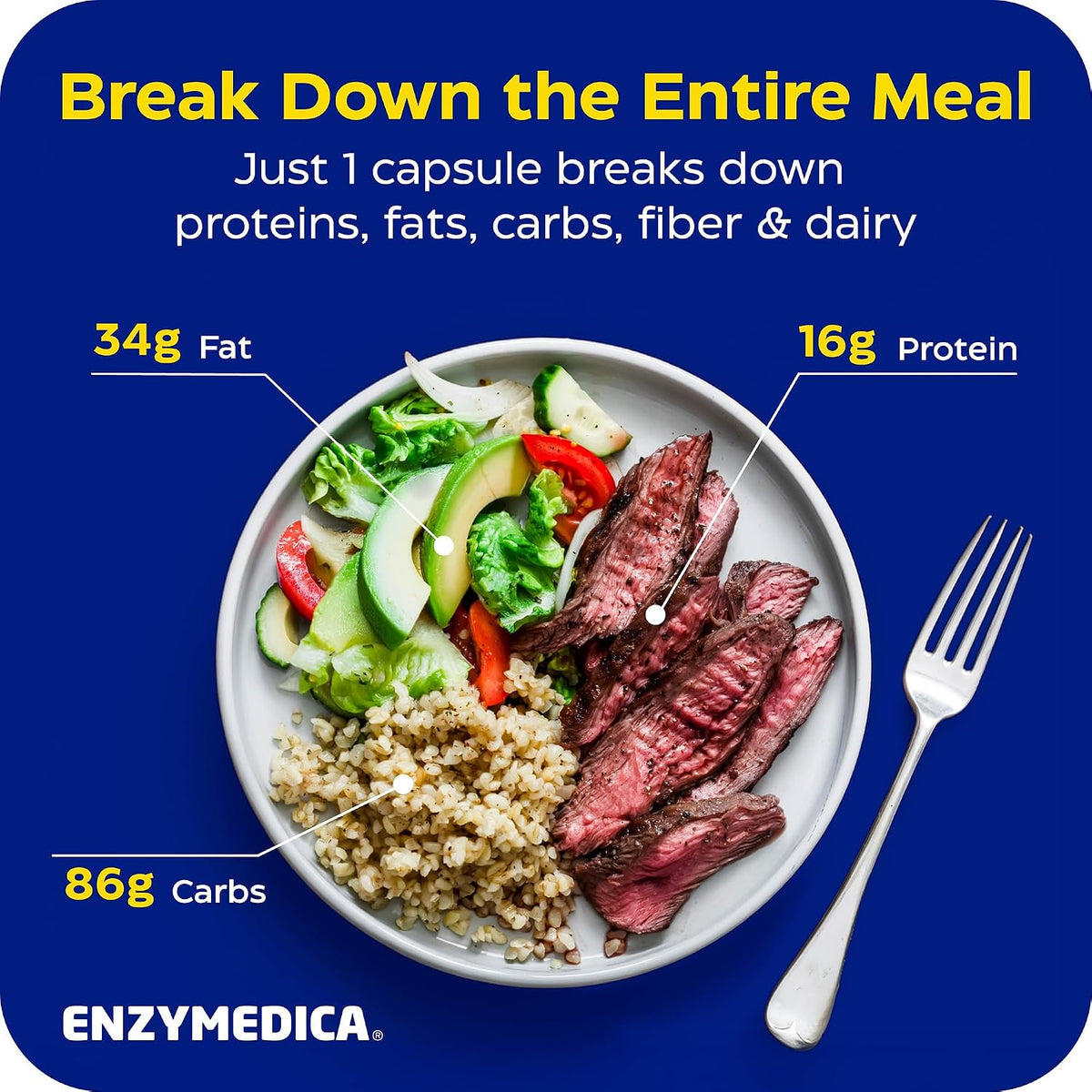 Enzymedica Digest Gold, Maximum Strength, ATPro Energy Support - 240 Caps