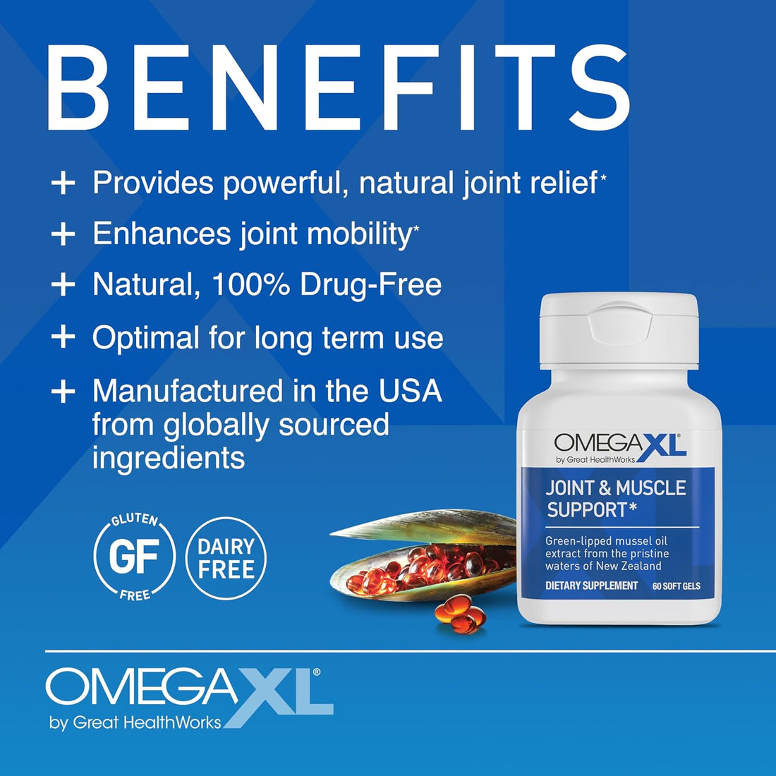 Omega XL 300 Capsules - Green Lipped Mussel New Zealand Omega 3