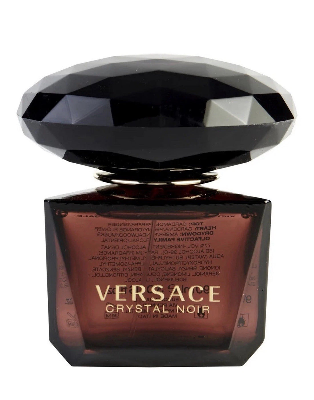 Versace Crystal Noir Eau de Parfum Spray for Women, 3 Fl Oz