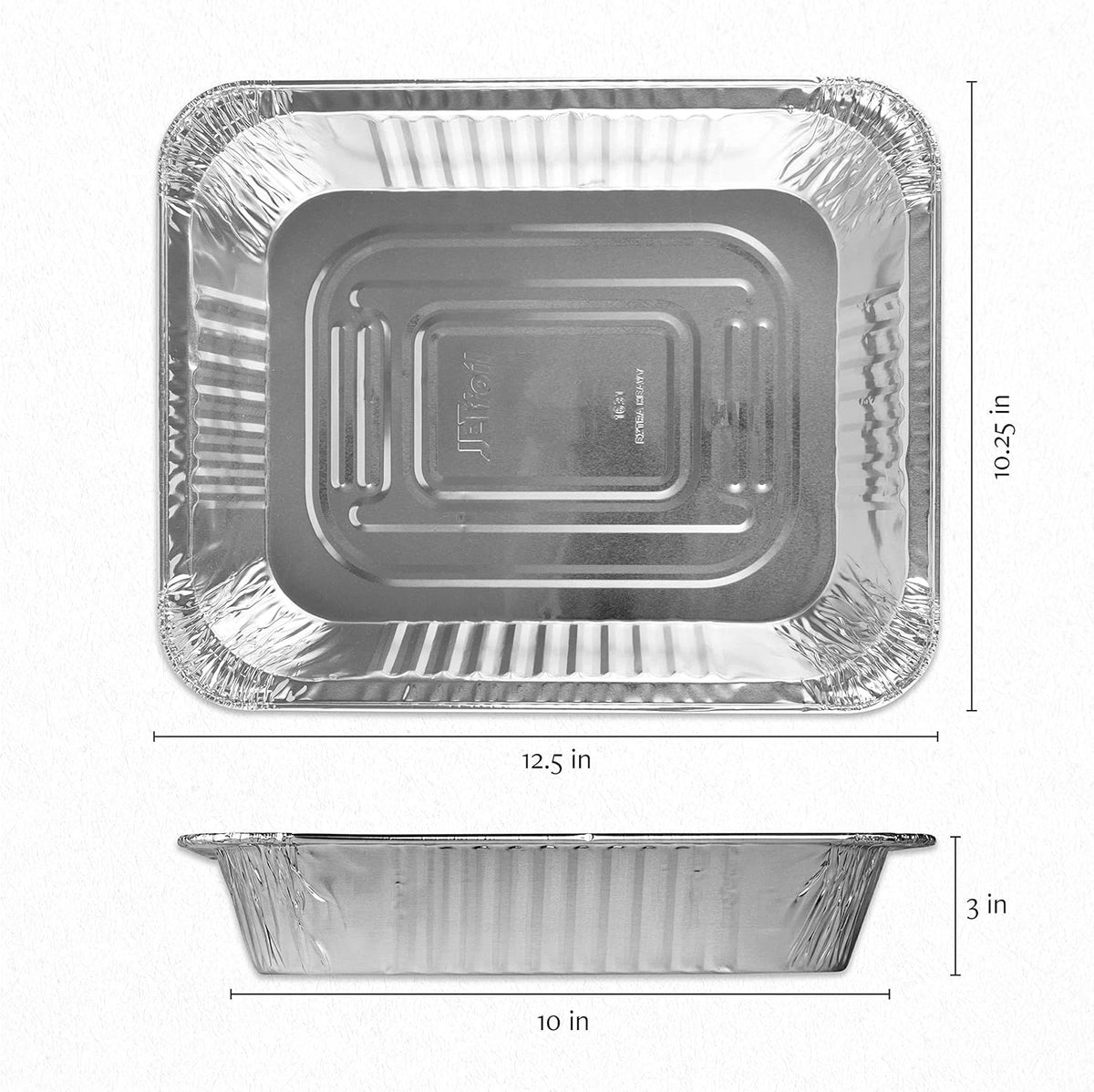 Disposable 9 X 13 Heavy Weight Aluminum Foil Pans Half Size Deep Steam Table Bak