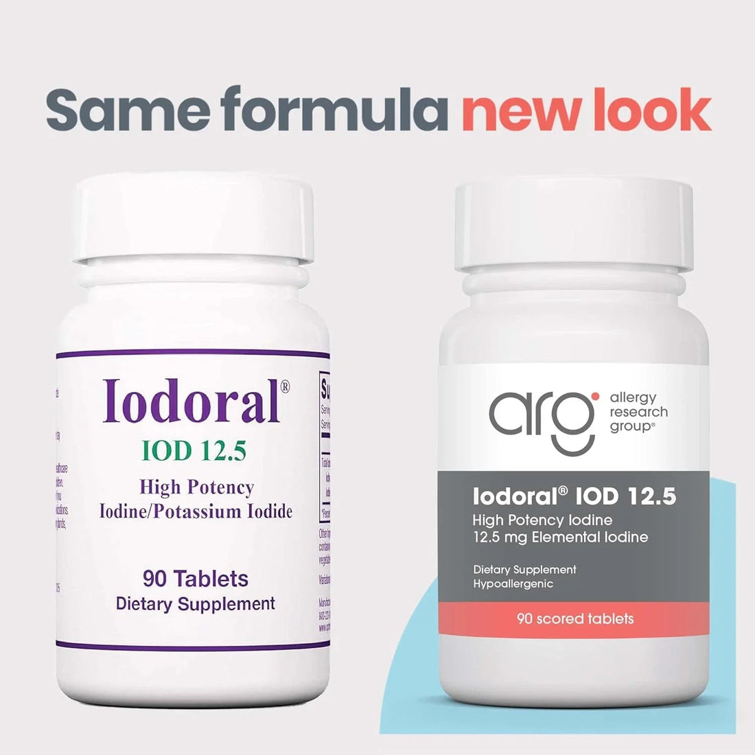 Iodoral 12.5 Mg Supplement - Iodine Supplement, Thyroid Support for Women and Me 180 cap