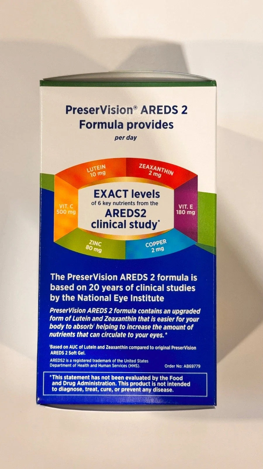 PreserVision AREDS 2 Eye Vitamin & Mineral Supplement 210 Mini Softgels Bausch